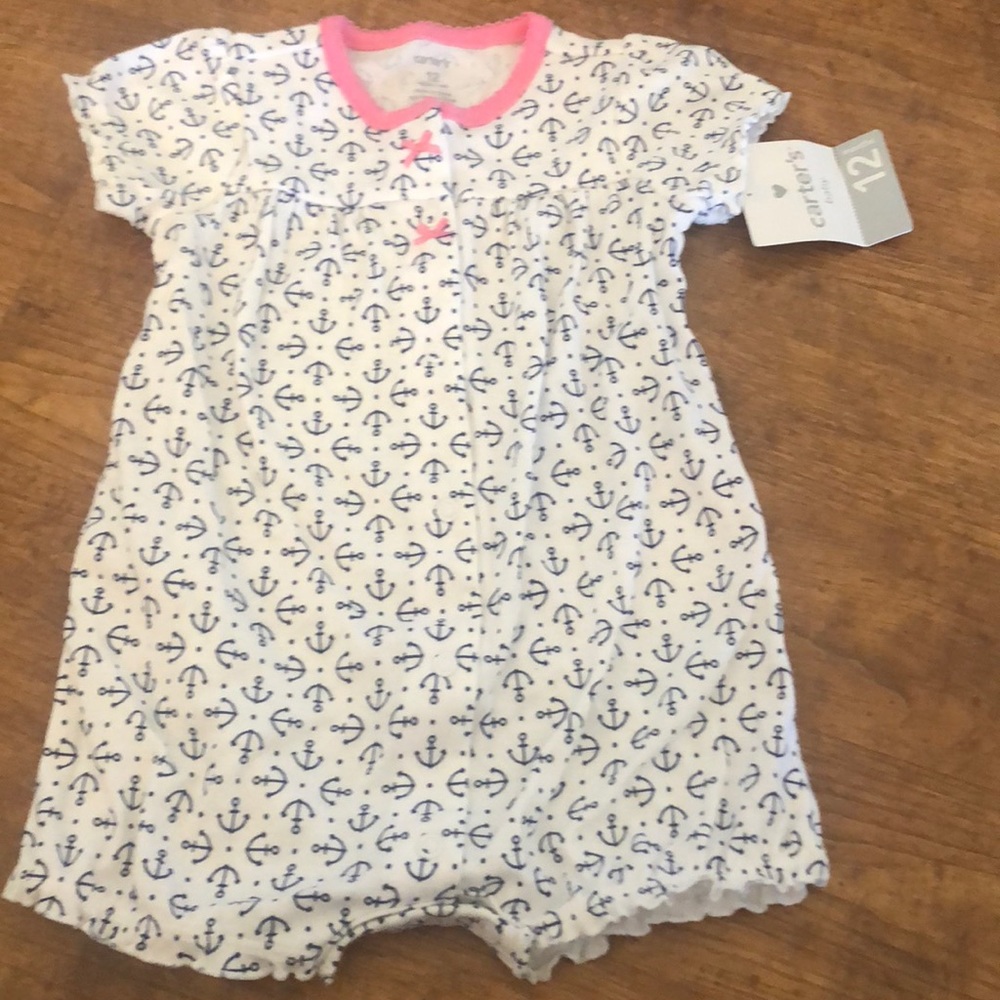 Carters anchor romper